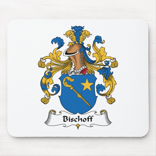 Bischoff familjvapensköld musmatta (Framsidan)