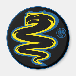 Biscione Inter - svart magnet