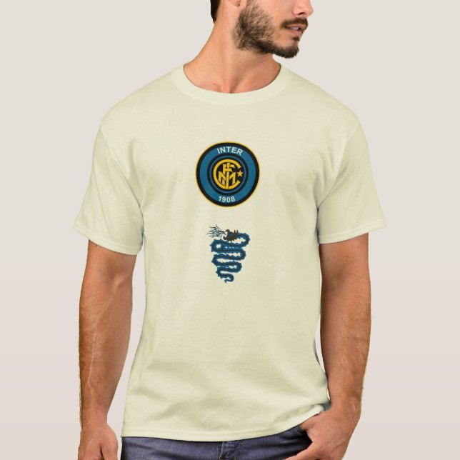 Biscione stemma inter Internazionale Milano T-shirt (Framsida)
