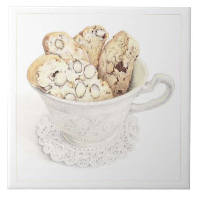 BISCOTTI 6" Keramiska Plattor Kakelplatta (Framsidan)