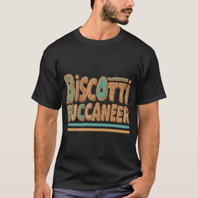 biscotti buccaneerT-Shirt T Shirt (Framsida)