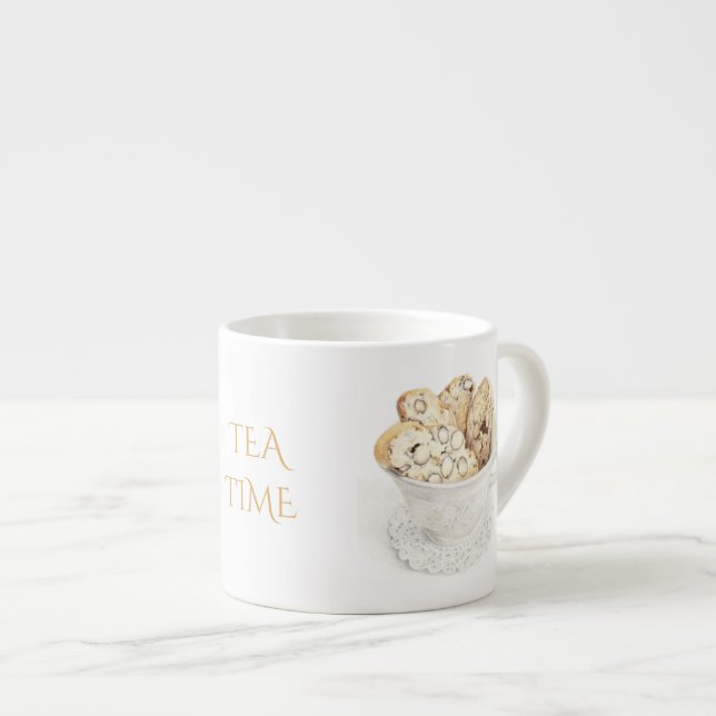 BISCOTTI "TEA TIME" Espressokopp (Framsida höger)