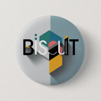 Biscuit Badge Knapp