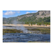 Biscuit Basin Avrinning, Yellowstone National Park