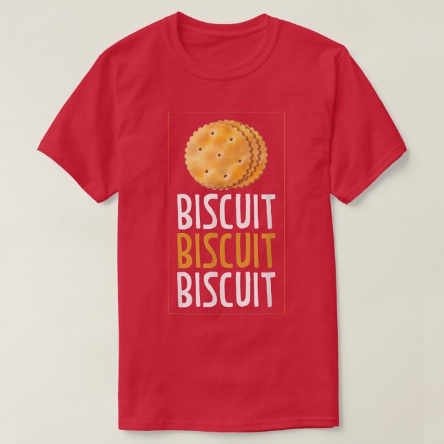 Biscuit Biscuit Baking Biscuits T-Shirt (Design framsida)