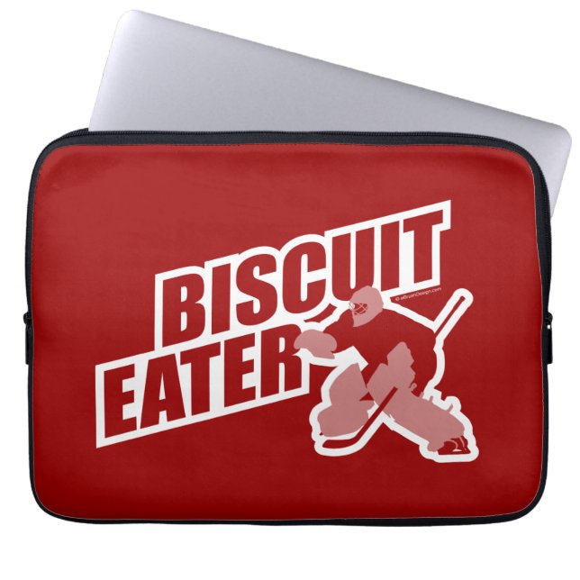 Biscuit Eater (Hockey Goalie) Laptop Fodral (Framsidan)