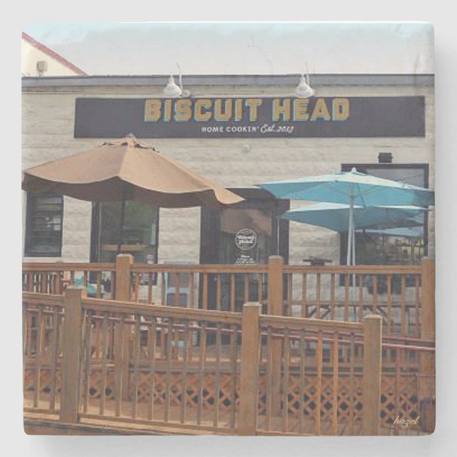 Biscuit Head, Asheville, Biscuit Head Underlägg Sten (Framsidan)