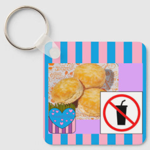 Biscuit Keychain Nyckelring