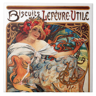 Biscuit, Mucha Kakelplatta