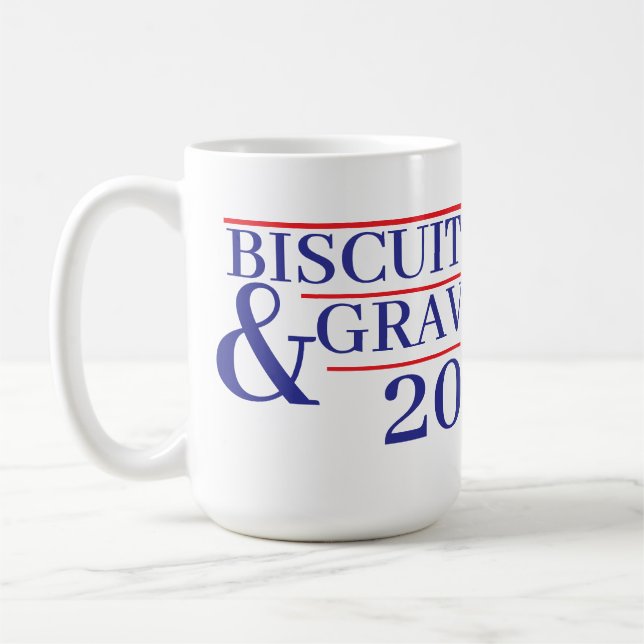 Biscuits and Gravy 2028 Kaffemugg (Vänster)
