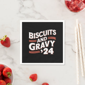 Biscuits Gravy 2024 Presidentvalet Food Pappersservett