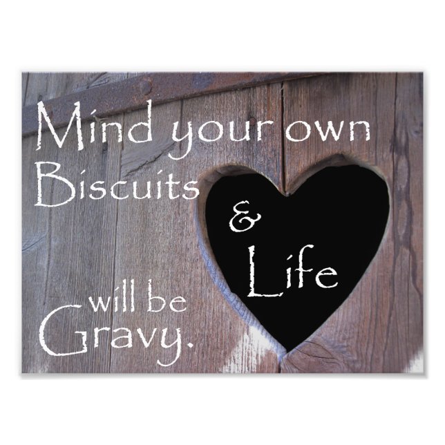 Biscuits & Gravy Poster (Framsidan)