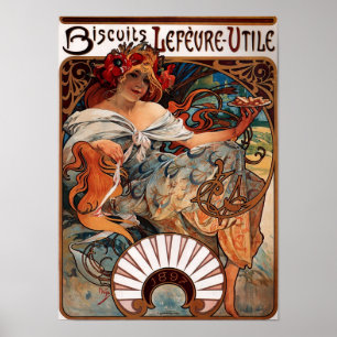 Biscuits kvinna poster