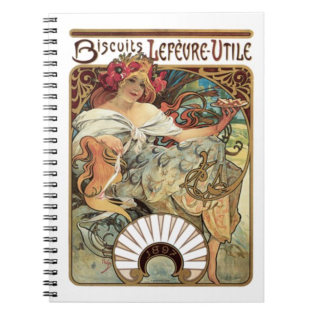 Biscuits Lefevre-Utile Anteckningsbok (Framsidan)