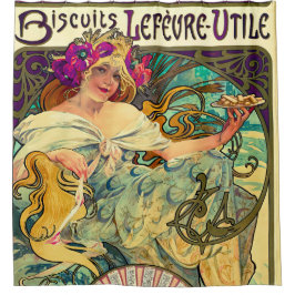 Biscuits Lefevre-Utile av Alphonse Mucha (1896)
