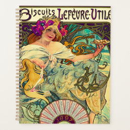 Biscuits Lefevre-Utile by Alphonse Mucha (1896)