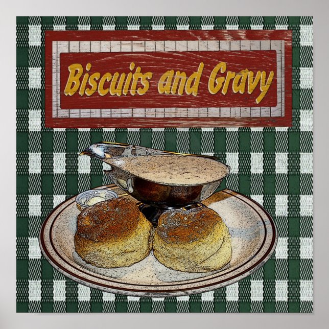 Biscuits och Gravy Poster (Framsidan)