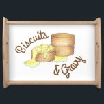 Biscuits och Sause Gravy Southern Breakfast Food Frukostbricka<br><div class="desc">Utformningen är en originalmarkör för en klassisk söderut frukostskål: kex och korvgrus! Denna illustration av kex och grus finns också på andra produkter. Ser du inte vad du är tittar för? Behöver du hjälp med anpassning? Kontakta Rebecca för att få något designat bara för dig.</div>