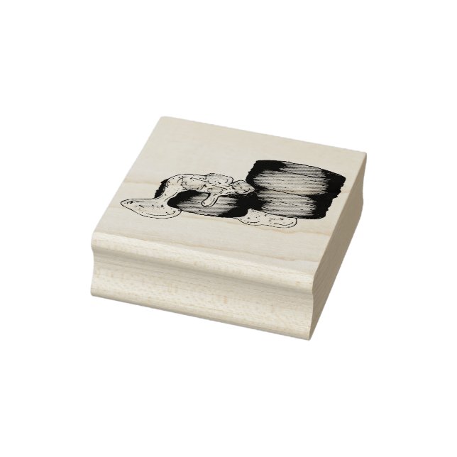 Biscuits och Sause Gravy Southern Breakfast Food Stämpel (Stämpel)