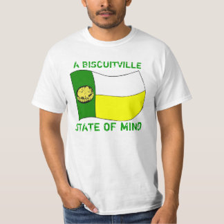 Biscuitville som är statlig av, varar besvärad tee shirt