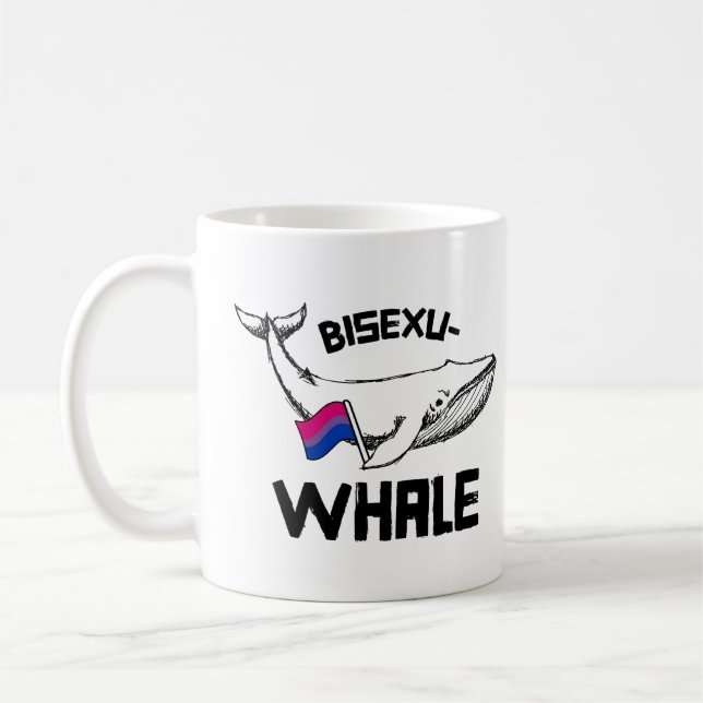 Bisexu-val Bisexuval Kaffemugg (Vänster)