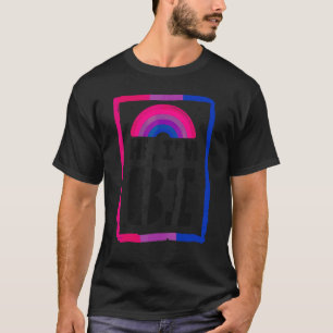 Bisexual Bi Pride Flagga Hi I är Bi T Shirt