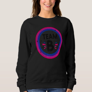 Bisexual Bi Pride Flagga Team B T Shirt