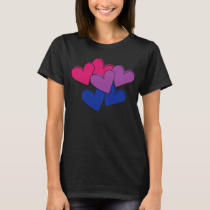 Bisexual Bi Pride Valentine Day HGBT Subtl HGBT HB T Shirt