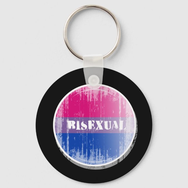 Bisexual Button är störd.png Nyckelring (Framsida)