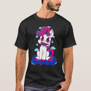 Bisexual Dragon Fire Bisexual Flagga LGBT Bi Pride T Shirt