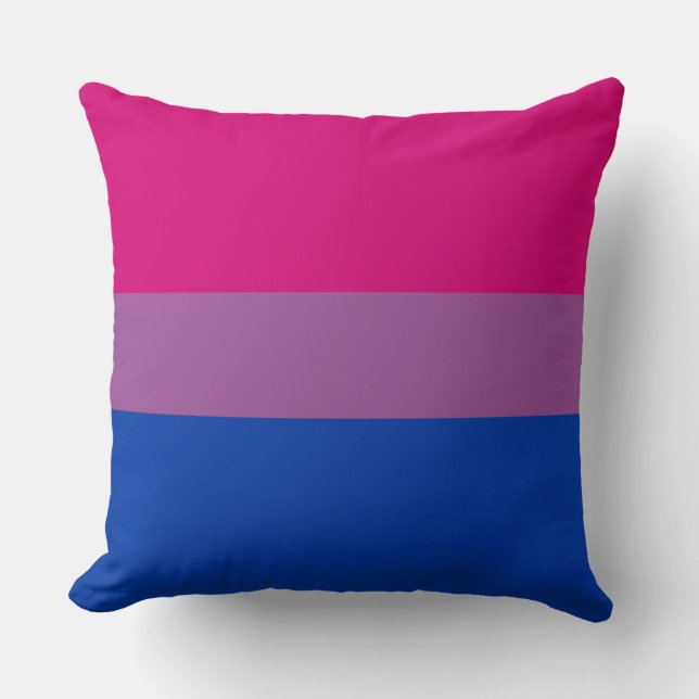Bisexual Flagga Kudde (Framsida)