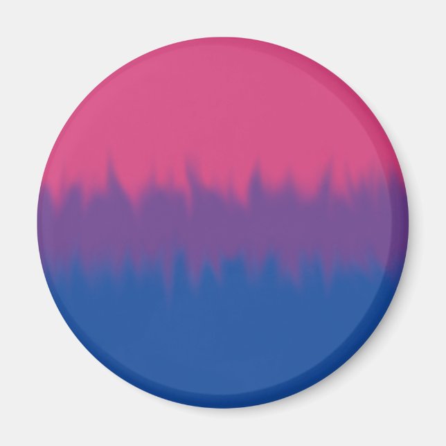 Bisexual Flagga Magnet (Framsidan)