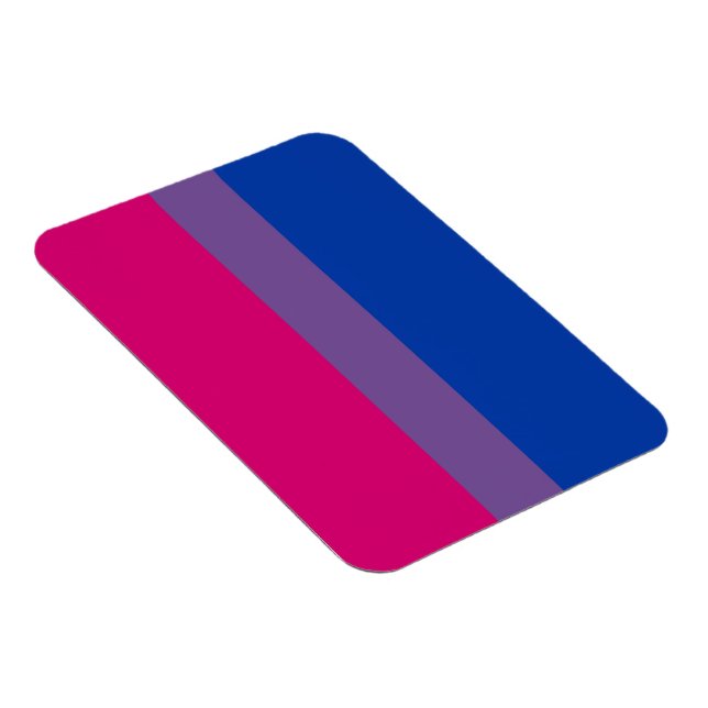 Bisexual flagga magnet (Högersidan)