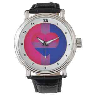 Bisexual Flagga & Pride community/gender flagga Armbandsur