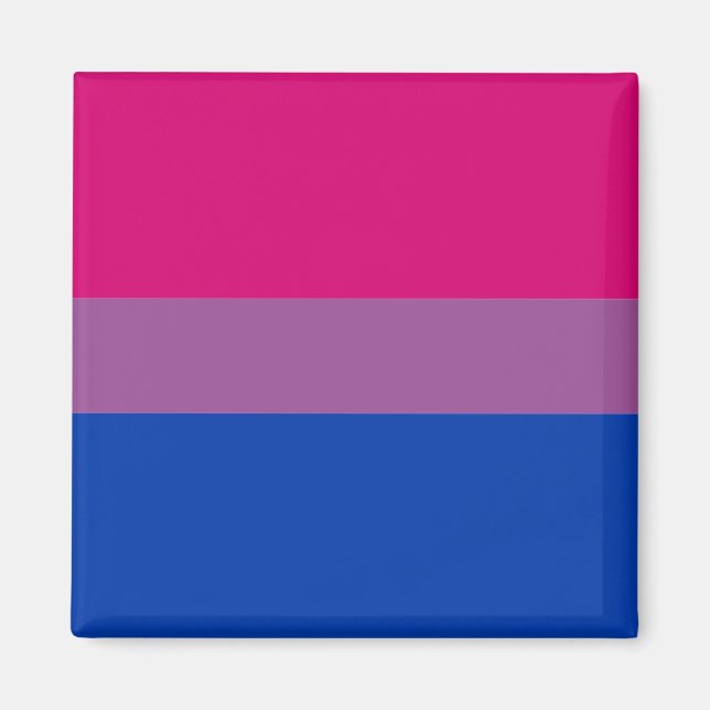 Bisexual Flagga & Pride community /gender flagga M Magnet (Framsidan)