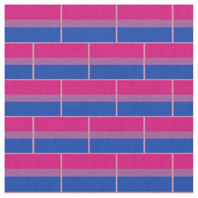 Bisexual Flagga & Pride community mode /gender Tyg (Närbild)