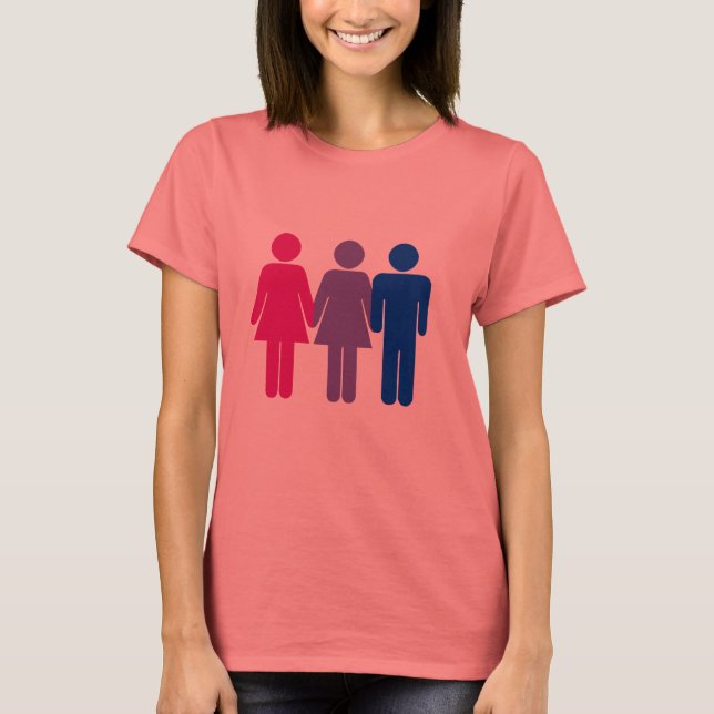 Bisexual Girl Tröja (Framsida)