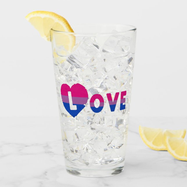Bisexual KÄRLEK Glaskopp (Framsida Ice)