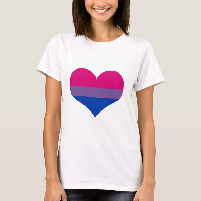 BISEXUAL KÄRLEK T SHIRT (Framsida)