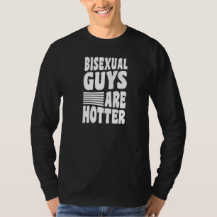 Bisexual Killar är hetare Bisexual Pride Boykompis T Shirt