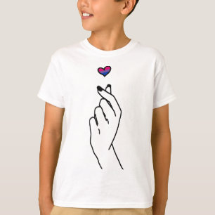 Bisexual Kpop Merch Bi Pride Merch Koreanska Mode T Shirt