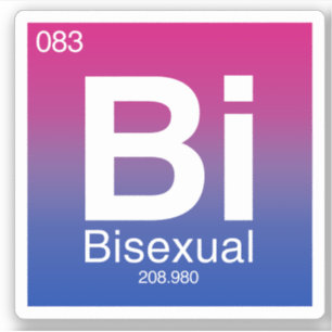 Bisexual Periodic Bord Inslag Klistermärken