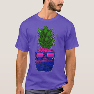 Bisexual Pineapple Sunglasses LGBT-Q Subtle Bi Pri T Shirt