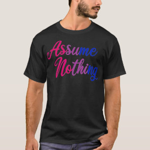 Bisexual Pride antar inget Bi-Pride T Shirt