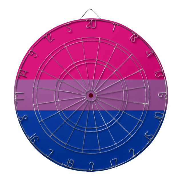 Bisexual-Pride (Bi Flagga) Darttavla (Framsidan)
