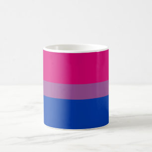 Bisexual-Pride (Bi Flagga) Kaffemugg