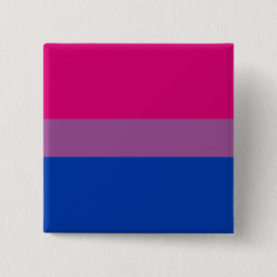 Bisexual-Pride (Bi Flagga) Knapp