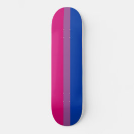 Bisexual-Pride (Bi Flagga) Mini Skateboard Bräda 18,5 Cm