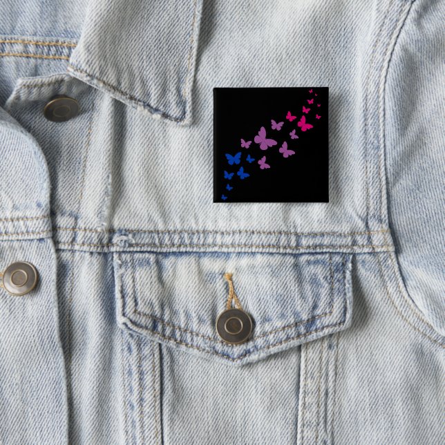 Bisexual Pride Butterfly Trail Knapp (In Situ)
