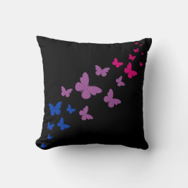 Bisexual Pride Butterfly Trail Kudde